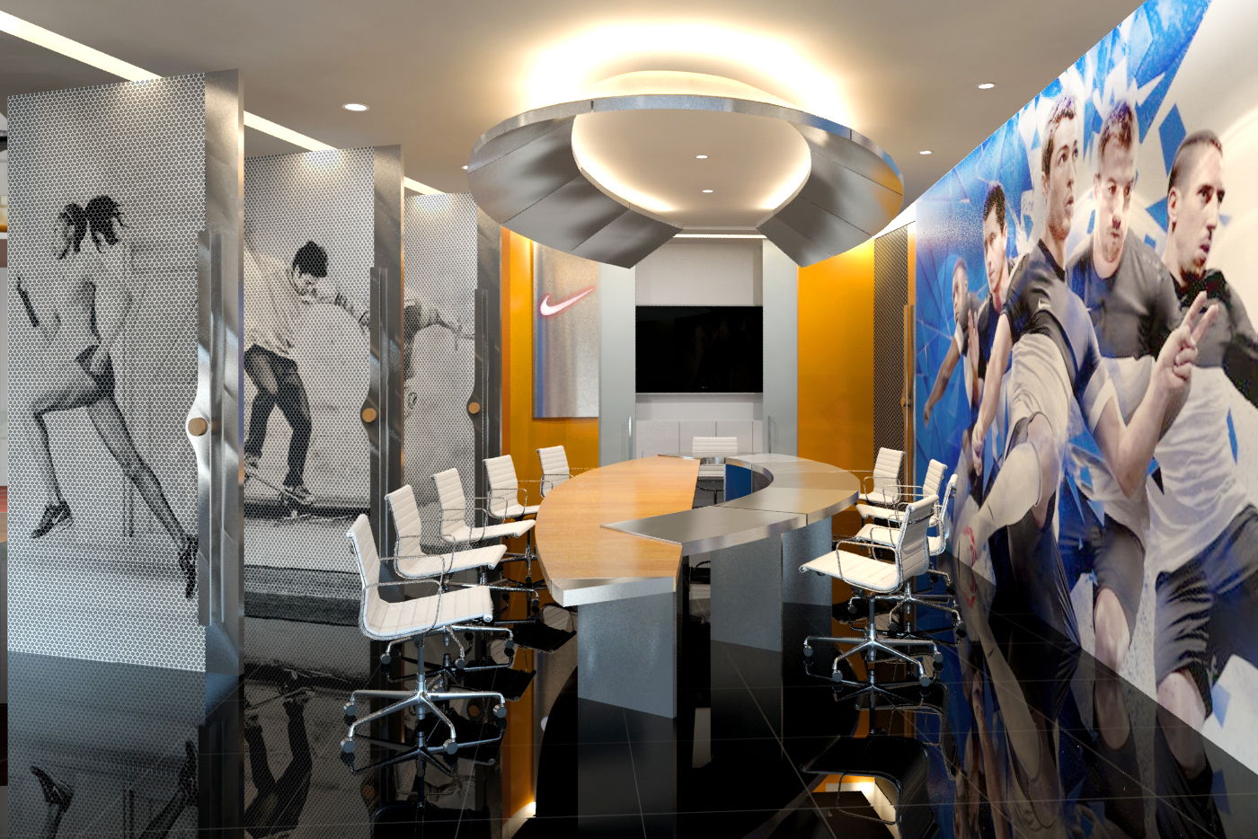 nike sua interior meeting room