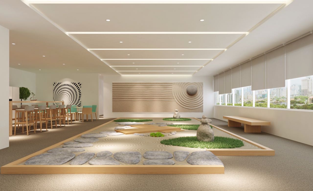 sua interior design office ipsos common area