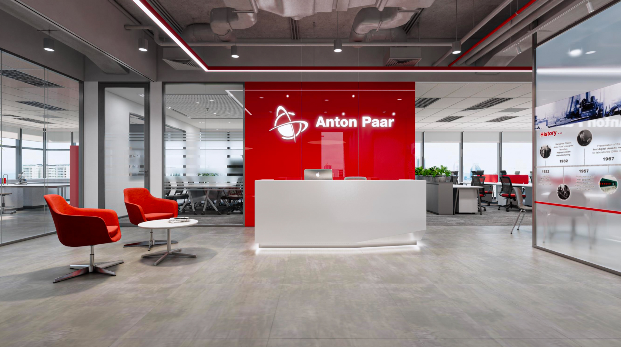 sua interior design office anton paar sua interior design office anton paar